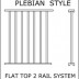 Plebian Style Fence